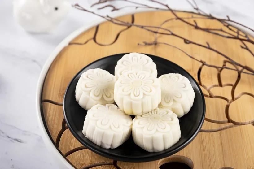 分享一款快手冰皮月饼教程,健康又好吃!